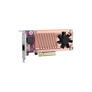 Qnap Systems QNAP QM2-2P10G1TB - Lagringskontrol - M.2 - PCIe 3.0 x4 (NVMe) - lavprofil - PCIe 3.0 x8 - for QNAP TDS-H2489, TNS-H1083X-E2234, H1083X-E2236-16, TS-