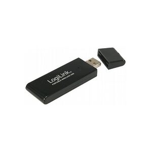 LogiLink WLAN USB 2.0 Adapter 54 MBit 802.11g, Trådløs, USB, 54 Mbit/s, Sort