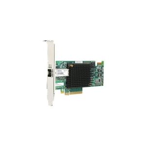 HPE StoreFabric SN1100Q 16Gb Single Port - Vært bus adapter - PCIe 3.0 lavprofil - 16Gb Fibre Channel x 1 - for ProLiant DL325 Gen10, DL345 Gen10, DL365 Gen10, DX360 Gen10, XL220n Gen10, XL290n Gen10