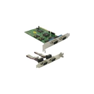 Delock PCI Card 4x Serial - Seriel adapter - PCI - RS-232 x 4