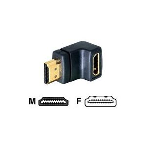 Delock - HDMI adapter - HDMI han til HDMI hun