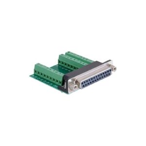 Delock - Seriel adapter - DB-25 (hun) til 9-pins terminal-blok (hun)