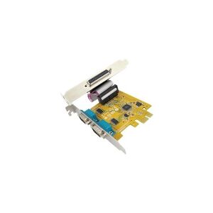 Sunix Group Sunix MIO6479A - Parallel/seriel adapter - PCIe 2.0 - RS-232 - 2 porte + 1 x parallel port