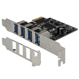 DeLOCK Usb 3.0 Pci-Express Kort - 4 Vejs