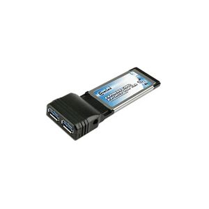 Connectland Express card 34mm USB v3.0 2 ports externes - Publicité