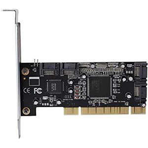 ciciglow Contrôleur PCI, PCI à 4 Ports SATA Internes 1.5Gbps Sil3114 Chipset pour Carte Contrôleur Raid, Contrôleur PCI SATA - Publicité