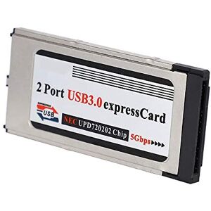 INSTR Carte Express USB 3.0 Haute Vitesse Double 2 Ports Carte Express 34 Mm Adaptateur de Convertisseur PCMCIA pour Ordinateur Portable - Publicité