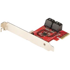 StarTech PCI-E - 4 Ports SATA - 4P6G-PCIE-SATA-CARD - Publicité