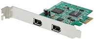 StarTech.com Carte PCI Express 2 ports FireWire 1394a - Carte PCIe 2 ports FireWire 400 - adaptateur FireWire - PCIe - FireWire x 2