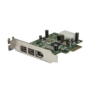 StarTech.com FireWire PCI Express 3-poorts 800+400 Interfaces Low Profile Combo Card PCIe 3 Port FireWire Card PCI-e 1 x Firewire 400 1394A 2 x FireWire 800 1394B