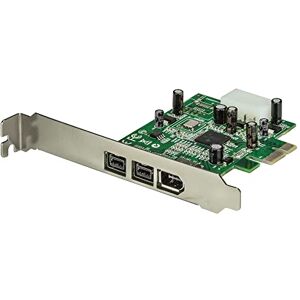 StarTech.com 3 poorten 800+400 FireWire PCI Express interfaces Combo Kaart PCIe 3-poort FireWire Card PCI-e 1 x Firewire 400 1394A 2 x FireWire 800 1394B