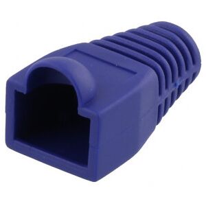 Deltaco Rj45 5,6mm -Kontaktskydd, 20 St, Blått