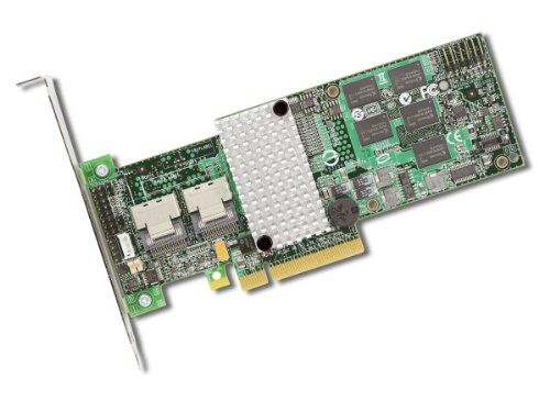 LSI00202 LSI Logic  MegaRAID kontrollkit (8-portar, 8X PCIe 2.0, 2X SAS, RAID 0/1/5/10/50/60)