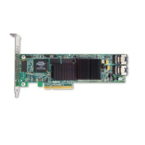 9690SA-8E-SGL LSI 3ware 9690SA-8E PCI Express x8 3Gbit/s – RAID-kontroll (SAS, SATA, Serial ATA II, PCI Express x8, halvhöjd (låg profil), 0, 1, 5, 6, 1E, JBOD, 512 MB, DDR2)