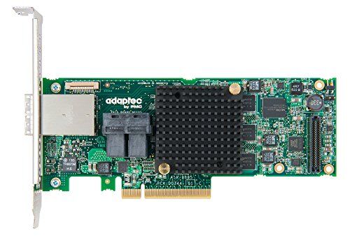 B00HZKN1C2 Adaptec Kontrollkort 2277000-R RAID 8885 Series 8 12 Gb/s PCI-Express SAS/SATA-adaptrar brun låda