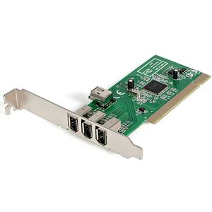 StarTech.com 4 Port IEEE-1394 FireWire PCI Card - 4 Total Firewire Port(s) - 4 Firewire 400 Port(s) - PC, Mac