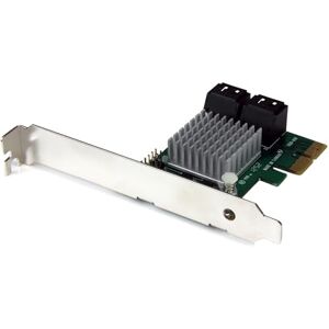 StarTech.com 4 Port PCI Express 2.0 SATA III 6Gbps RAID Controller Card with HyperDuo SSD Tiering - PCIe SATA 3 Controller Adapter (PEXSAT34RH)