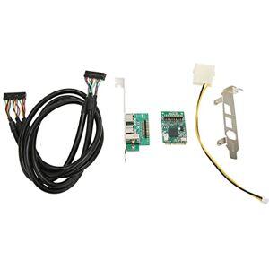 Airshi Mini PCIe 1394b Card High Speed ​​1x1394A 2x1394B PCI Express Firewire Card 3 Ports for PC