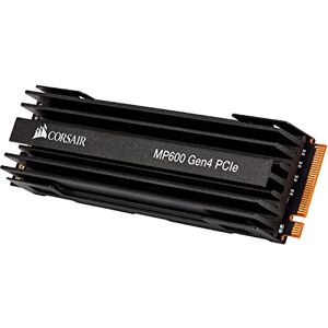 Corsair Force Series MP600 1TB M.2 NVMe PCIe x4 Gen4 SSD (Sequential Read Speeds of up to 4,950 MB/s and Write Speeds of up to 4,000 MB/s, High-Density 3D TLC NAND) Black