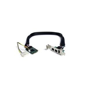 StarTech.com 3 Port 2b 1a 1394 Mini PCI Express FireWire Card Adapter (MPEX1394B3)