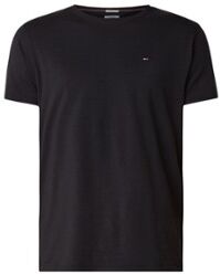 Tommy Hilfiger T-Shirt mit Rundhalsausschnitt Schwarz XS