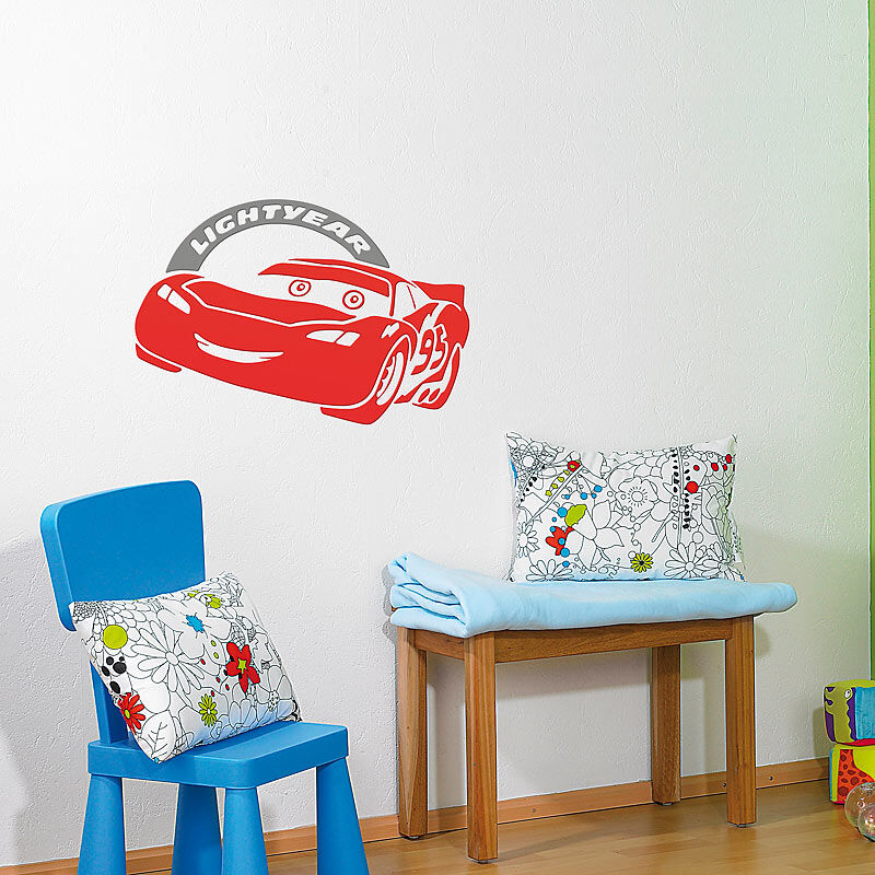 Disney Pixar Cars decostix - 3D-Wandsticker zum Übermalen