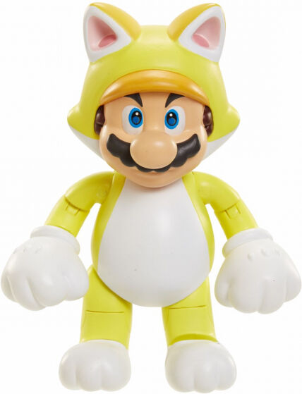 Divers Nintendo 10 cm Figur - Cat Mario w/Super Ball