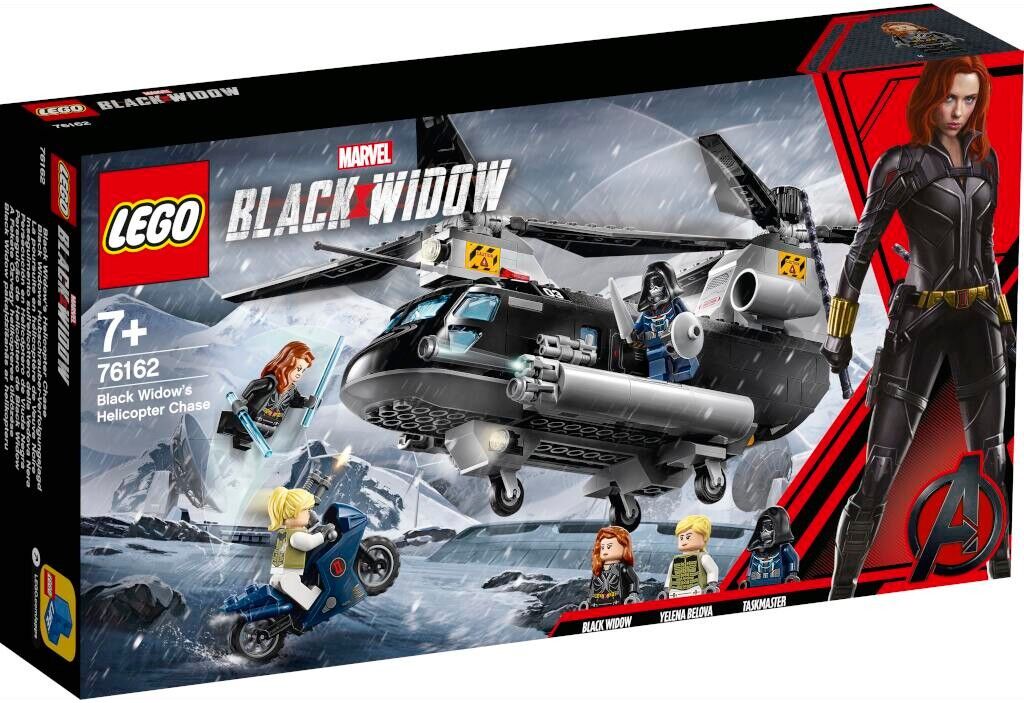 LEGO 76162 - Black Widows Hubschrauber Verfolgungsjagd