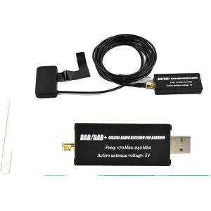 SupplySwap Bil DAB+ Radio Modtager, Antenne Digital Tuner, Android Stereo Afspiller