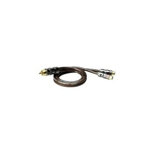 Sinuslive YX-1 Y-phono-kabel 0.50 m [1x Cinch-stik - 2x Cinch-bøsning]