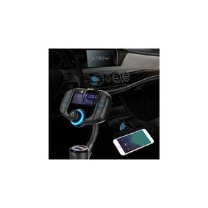 GENERIQUE Sans fil pour chargeur usb de voiture bluetooth transmetteur fm adaptateur radio lecteur mp3 - noir - Publicité