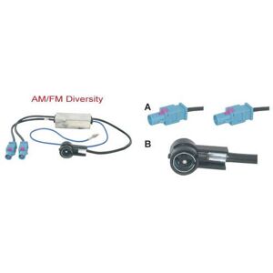 Adaptateur D'Antenne Am / Fm Diversity Actif