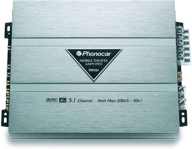 Phonocar Amplificateur 4x100w + 1x35w Phonocar Ph501