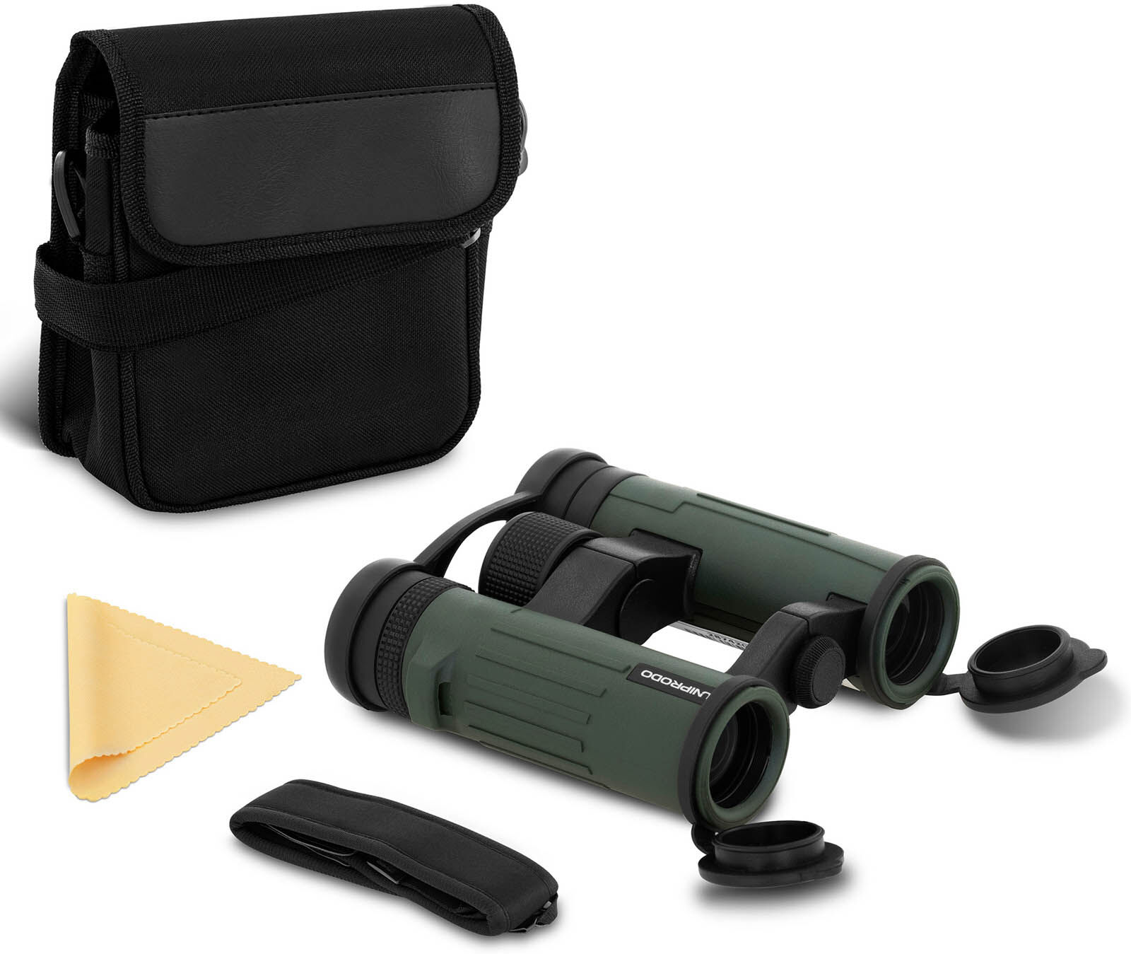 Uniprodo Binocolo professionale - 10x26 - 7° - 98 m/1.000 m - prismi a tetto BAK-4 UNI_BINOCULAR_04