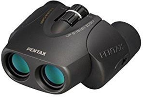 Pentax UP 8 - Binocolo con zoom 16 x 21, colore: nero