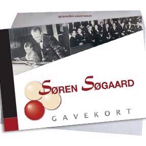 Kr. 3.500,- gavekort t/ Søren Søgaard A/S