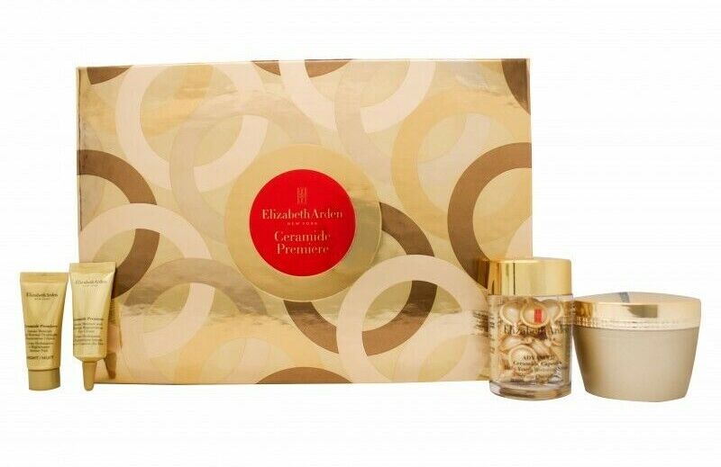 Ceramide Premiere Skincare Set 50 ml + 2 x 5 ml + 14 stk Gave&aelig;ske