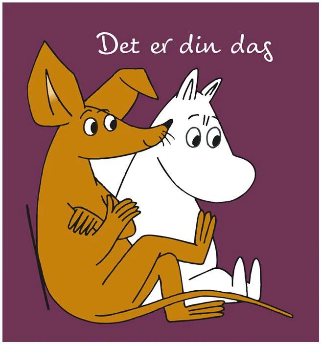 Moomin Mummikort Liten – Det Er Din Dag (Sniff Og Mummitrollet) - Hyttefeber.No 🇳🇴