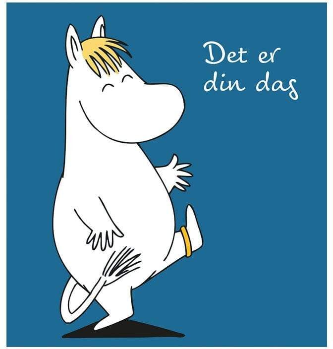 Moomin Mummikort Liten – Det Er Din Dag (Snorkfrøken) - Hyttefeber.No 🇳🇴