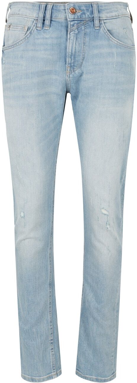 TOM TAILOR DENIM Herren Slim Piers Jeans, blau, Gr. 34/32, baumwolle