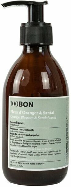 100BON Fleur D oranger et Santal Apaisants Flüssigseife 250ml Seife 250.0 ml