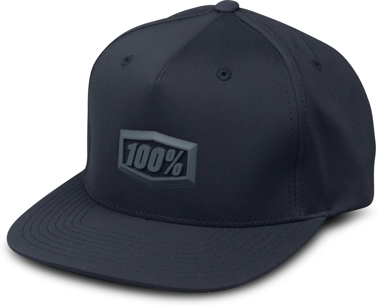 100% Cap 100% Enterprise Schwarz-Grau