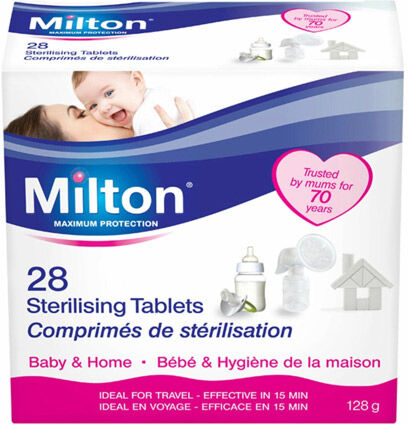 Milton Comprimés de Stérilisation 28 comprimés