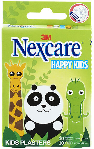 Nexcare 3M Nexcare Happy Kids Animaux 20 pansements