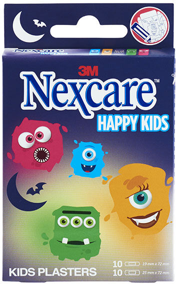 Nexcare 3M Nexcare Happy Kids Monstres 20 pansements