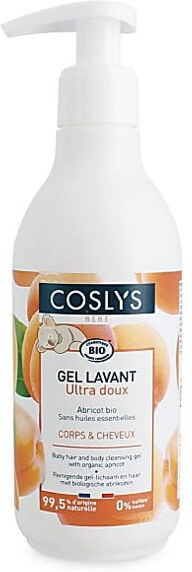 Coslys Bébé Gel Lavant Ultra-Doux Bio 250ml