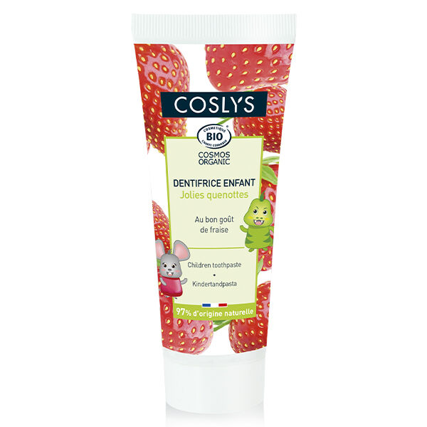 Coslys Dentifrice Enfant Fraise Bio 50ml