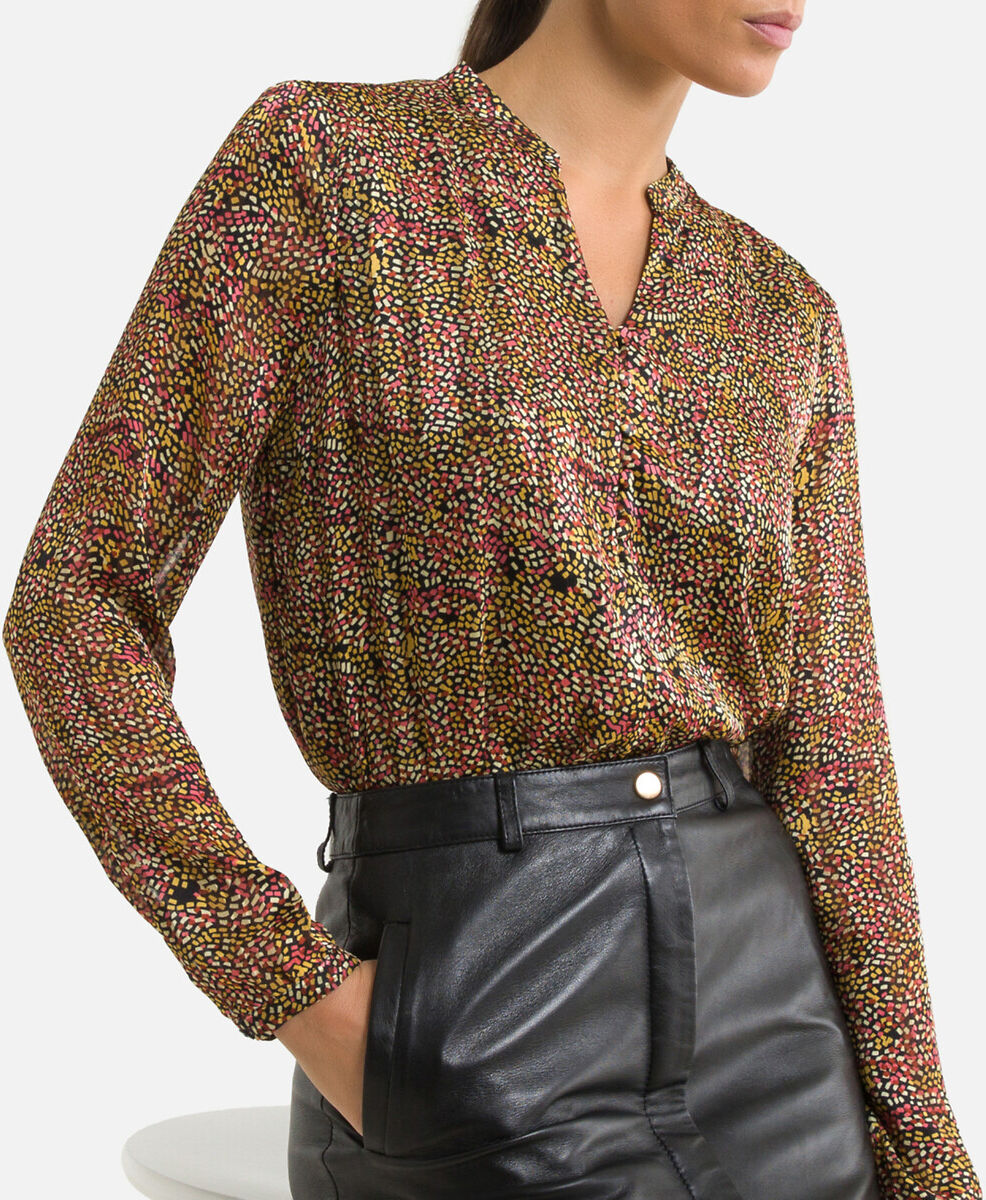 ONLY Blouse imprimée, col V