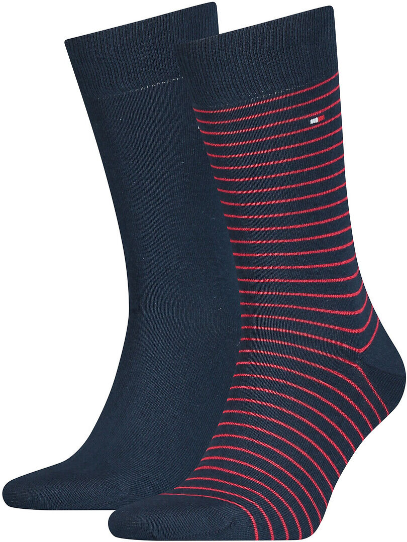 TOMMY HILFIGER Lot de 2 paires de chaussettes hautes