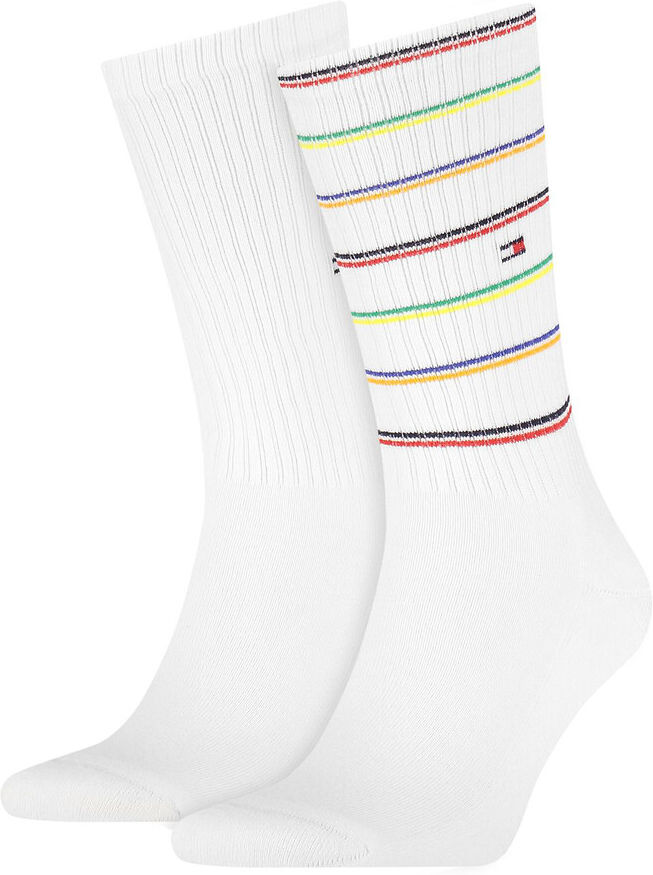 TOMMY HILFIGER Lot de 2 paires de chaussettes hautes sport